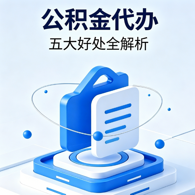 西城公积金代办到底值不值？这5大好处让你少走弯路